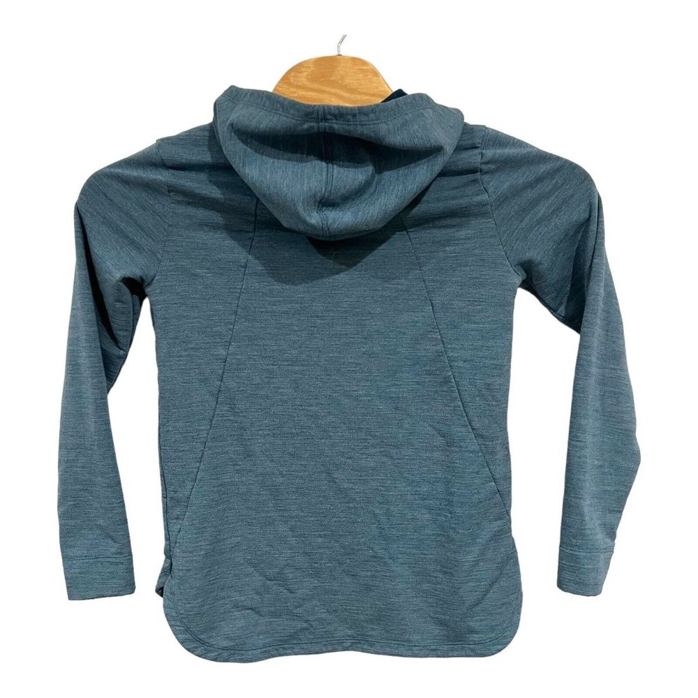 Smartwool Women's Teal Cowl Neck Pullover Sweater - Picture 2 of 13